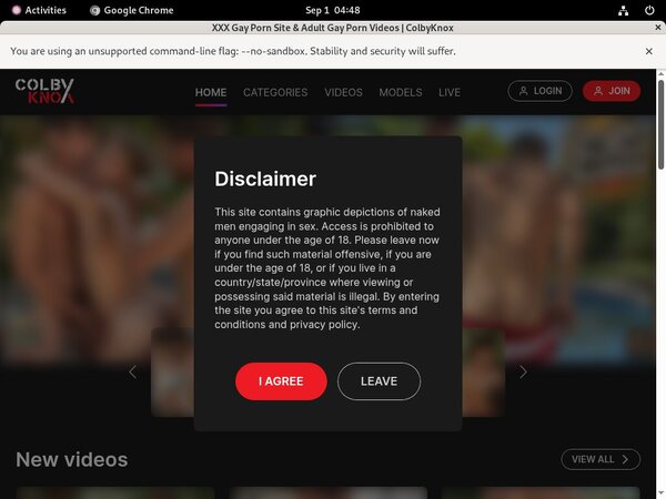 Account Colby Knox Gratis