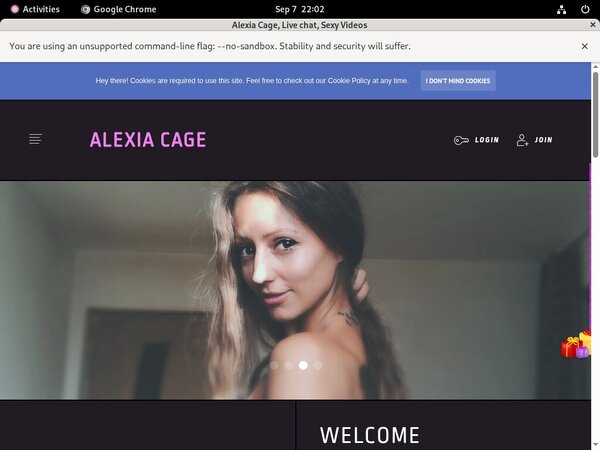 Alexia Cage Join By EU Debit Alexia Cage Join By EU Debit