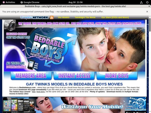 Beddableboys .com