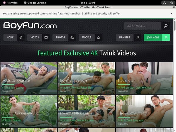 Boyfun Freies Konto