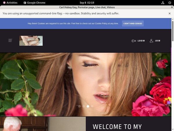 Carlhubaygay.xxx Registration Form