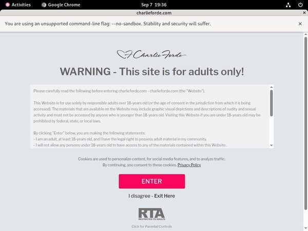 Charlieforde.com Pwds