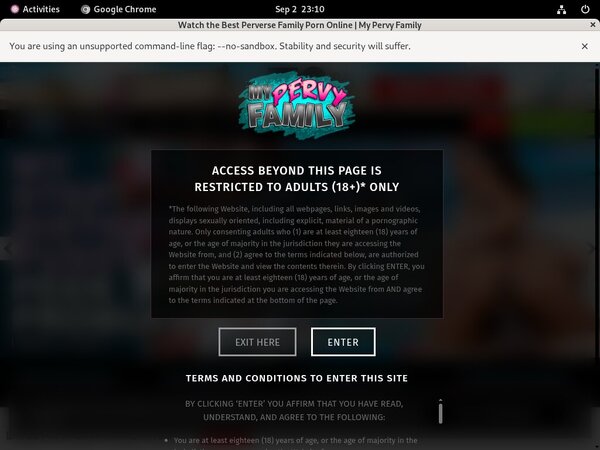 Cracked Mypervyfamily.com Account