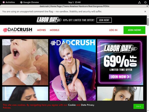 Dadcrush.com Footjob