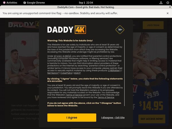 Daddy 4k Paiement