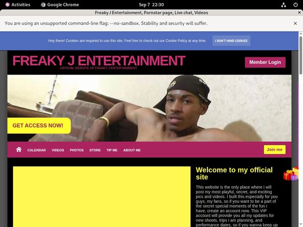 Discount On Freaky J Entertainment