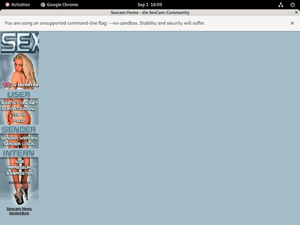 Discount Sex Cam Home Free Trial