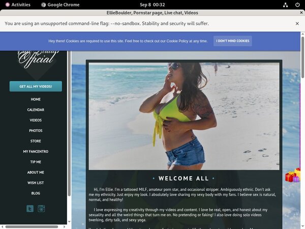 EllieBoulder Paysites Reviews