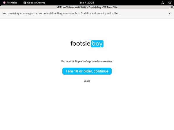Footsie Bay Accounts For Free