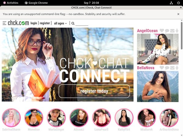 Free Chck.com Account