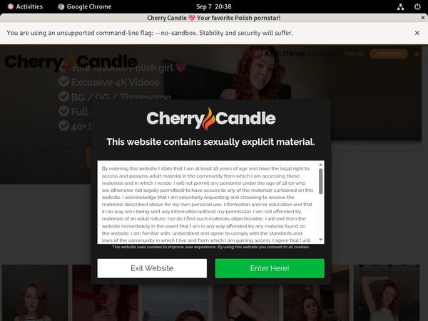 Free Trial Cherry Candle Discount