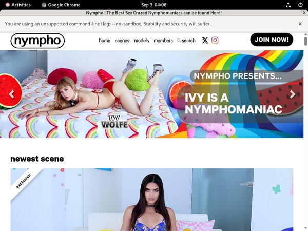 Free Trial Nympho.com Login