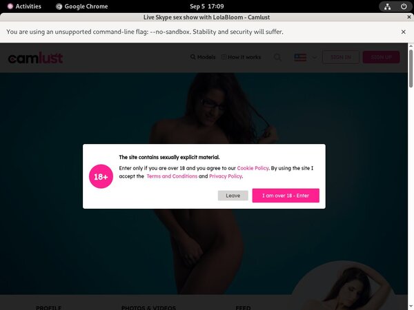 Free User For LolaBloom