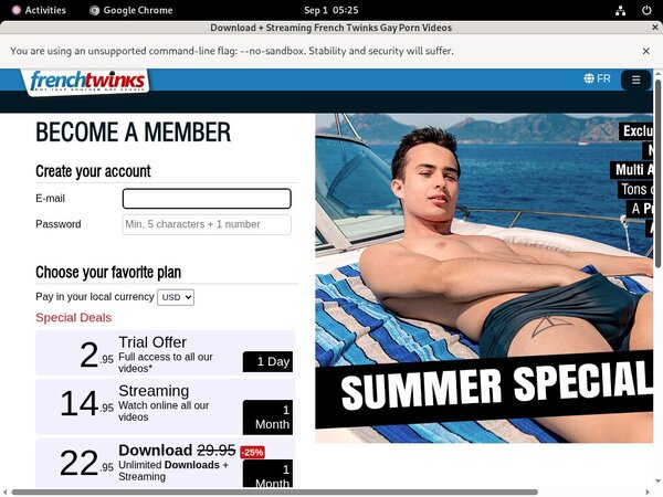 French Twinks Account And Passwords