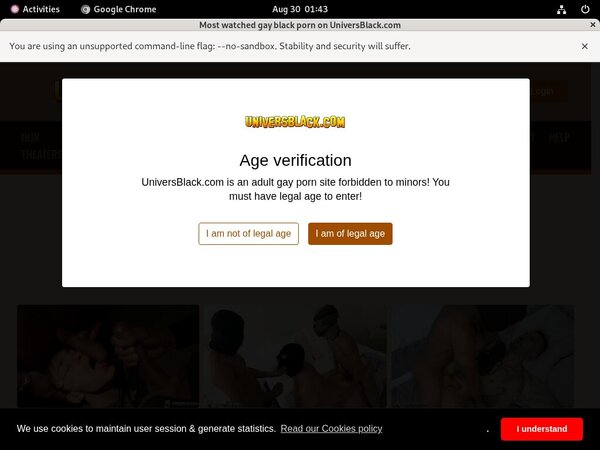 Fresh Universblack.com Site Rip