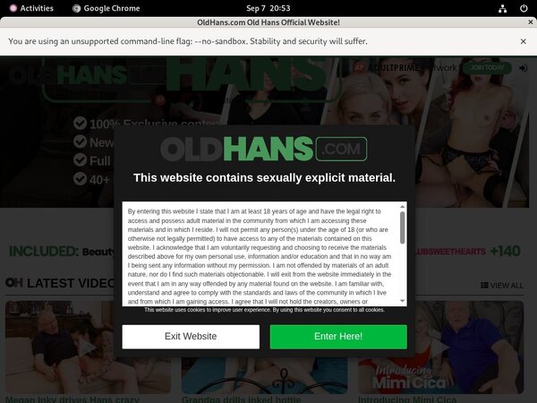 Get Old Hans Discount Deal