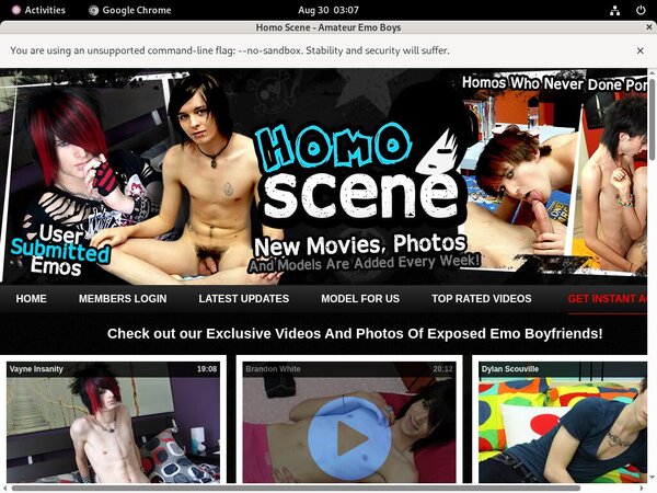 Homo Scene Online