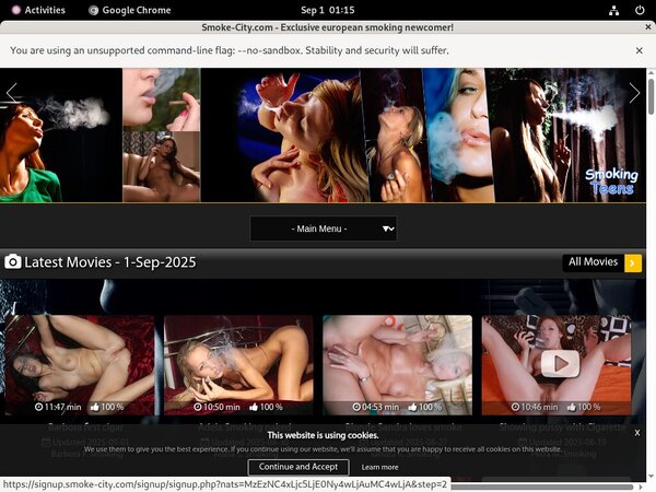 How To Get Smoke City Account