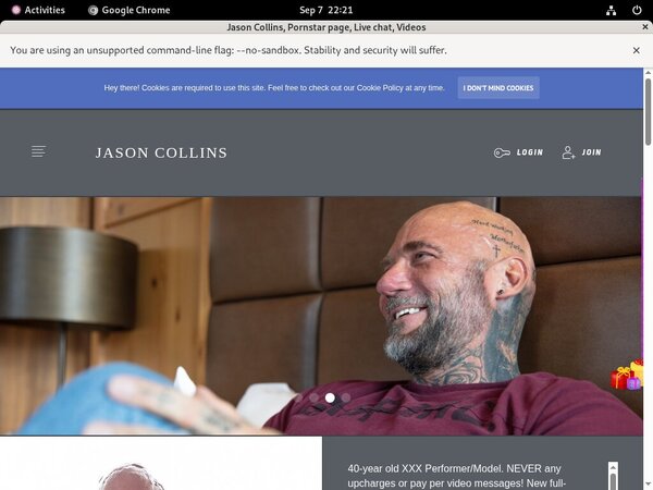 JasonCollins Billing Page