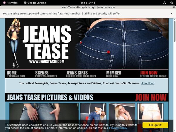 Jeanstease.com Free Trial Promo