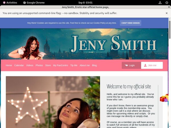 Jenysmith.net Order Form