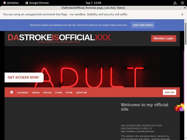 Join DaStrokeIsOfficial For Free