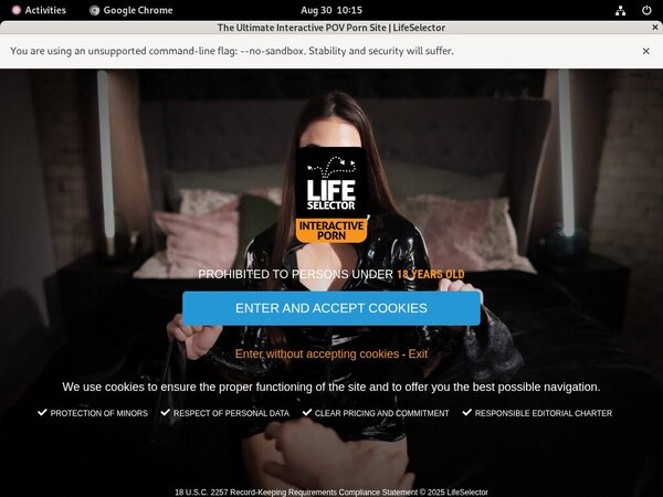 Life Selector Site Passwords