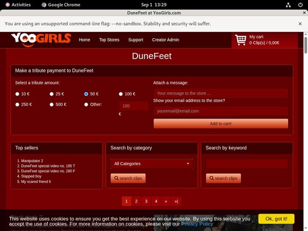 Login To Dunefeet Free