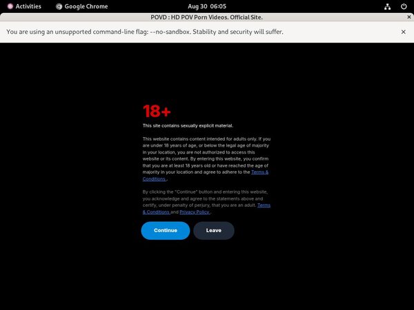 Logins POVD Free