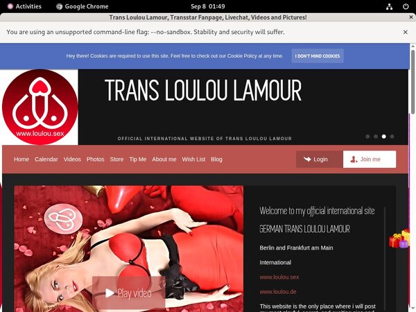 Loulou.sex Account 2015