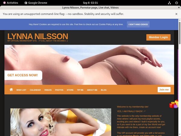 Lynnasexworld Paypal Trial