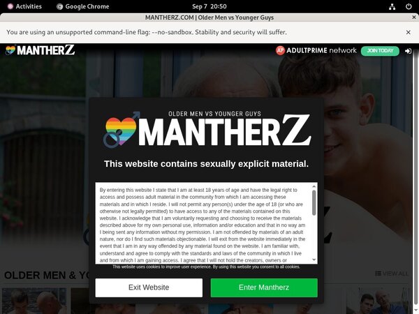 Mantherz.com Renew Password