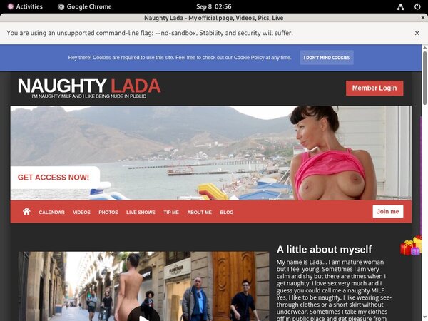 Membership To Naughty-lada.com
