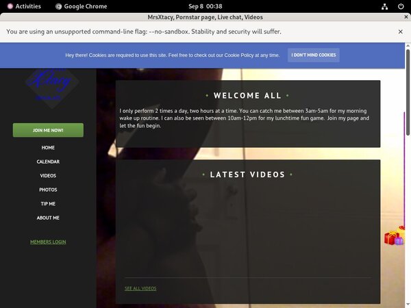 MrsXtacy Free Login Account