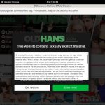 Oldhans Xxx