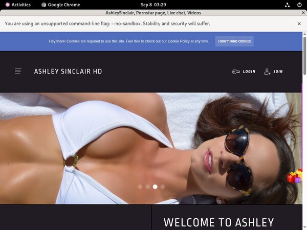 Pass For Ashleysinclair.modelcentro.com
