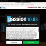 Passion Hours Account 2014