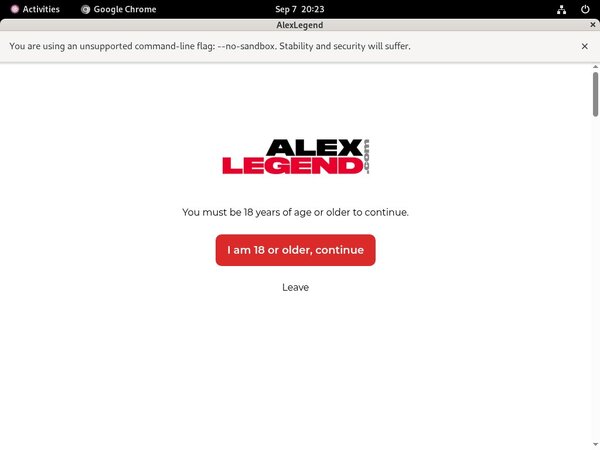 Pay For Alex Legend