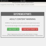 Premium Guysinsweatpants.com