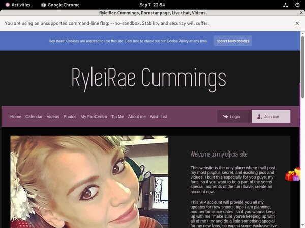 RyleiRae.Cummings Account Information