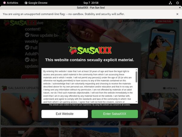 Salsaxxx Fresh Passwords
