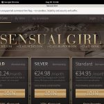Sensual Girl Member Account
