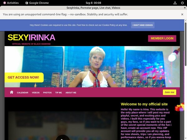SexyIrinka Vids