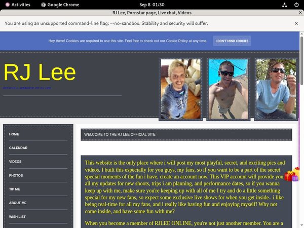 Signup For Rjlee.modelcentro.com With Paypal
