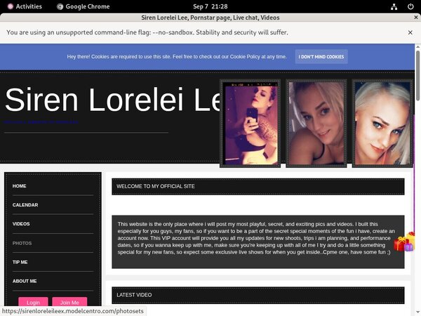 Siren Lorelei Lee Accounts Passwords