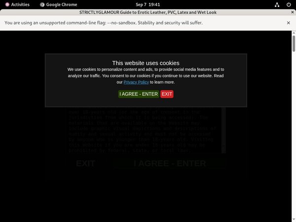 Strictly Glamour Free Account Login