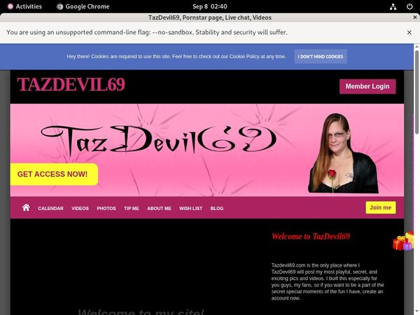 TazDevil69 Free Mobile