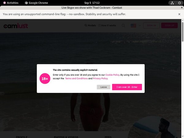 ThadCockram Without Card