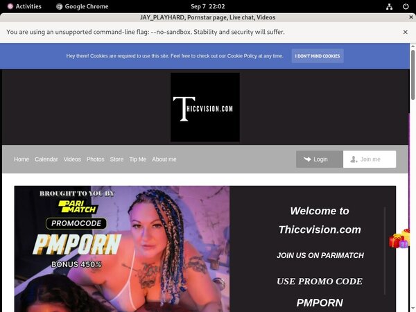 Thiccvision.com Porn Account
