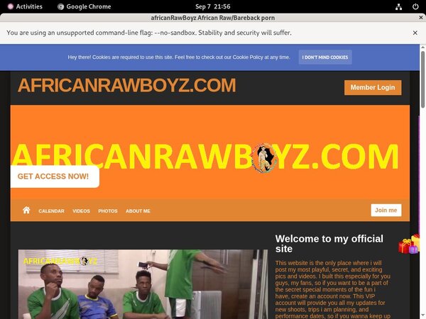 Trial Membership AfricanRawBoyz